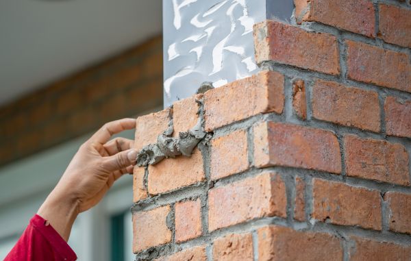 Brick Pillar Repair in Doylestown