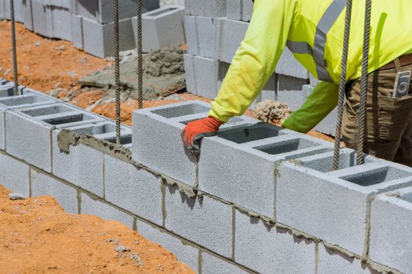Concrete Blocks Installation in Doylestown