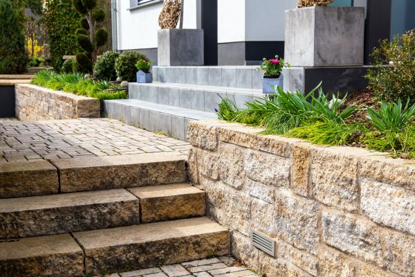 Stone Step Replacement in Doylestown