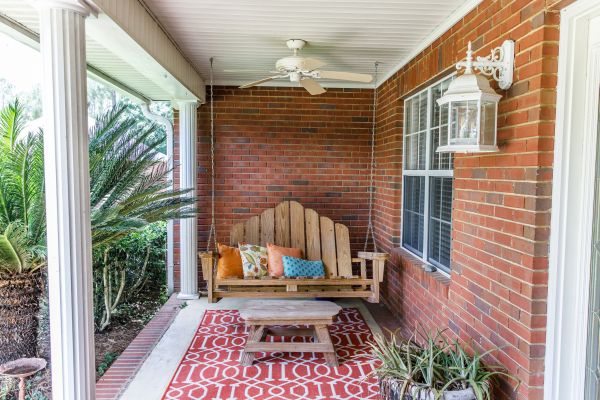 Porch Brick Repair in Doylestown