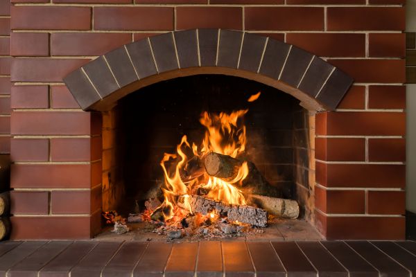 Brick Fireplace Installation in Doylestown