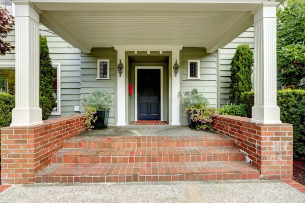 Front Porch Masonry Repair in Doylestown