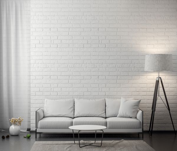 White Brick Installation in Doylestown