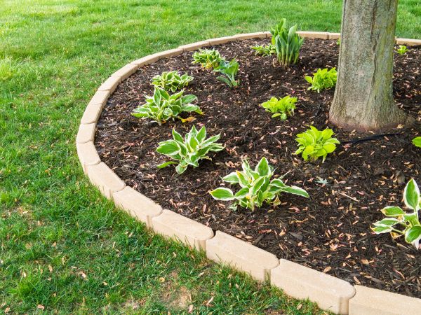 Stone Border Installation in Doylestown