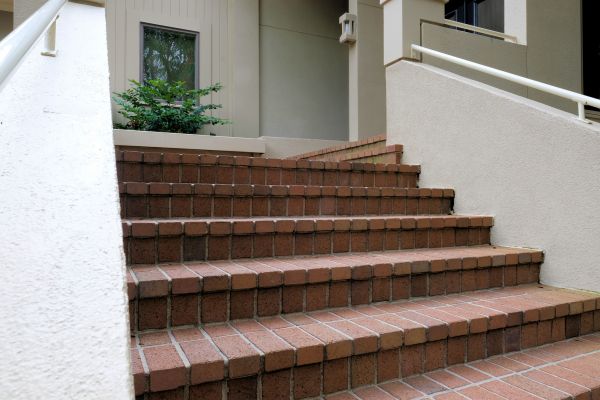Entryway Brick Repair in Doylestown