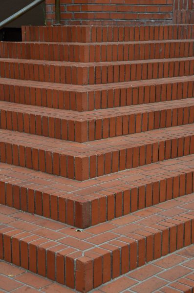 Staircase Brick Repair in Doylestown